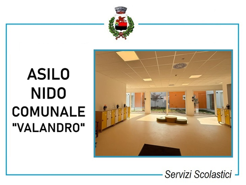 Nuova procedura aperta concessione Asilo Nido "Valandro" 2026-2029